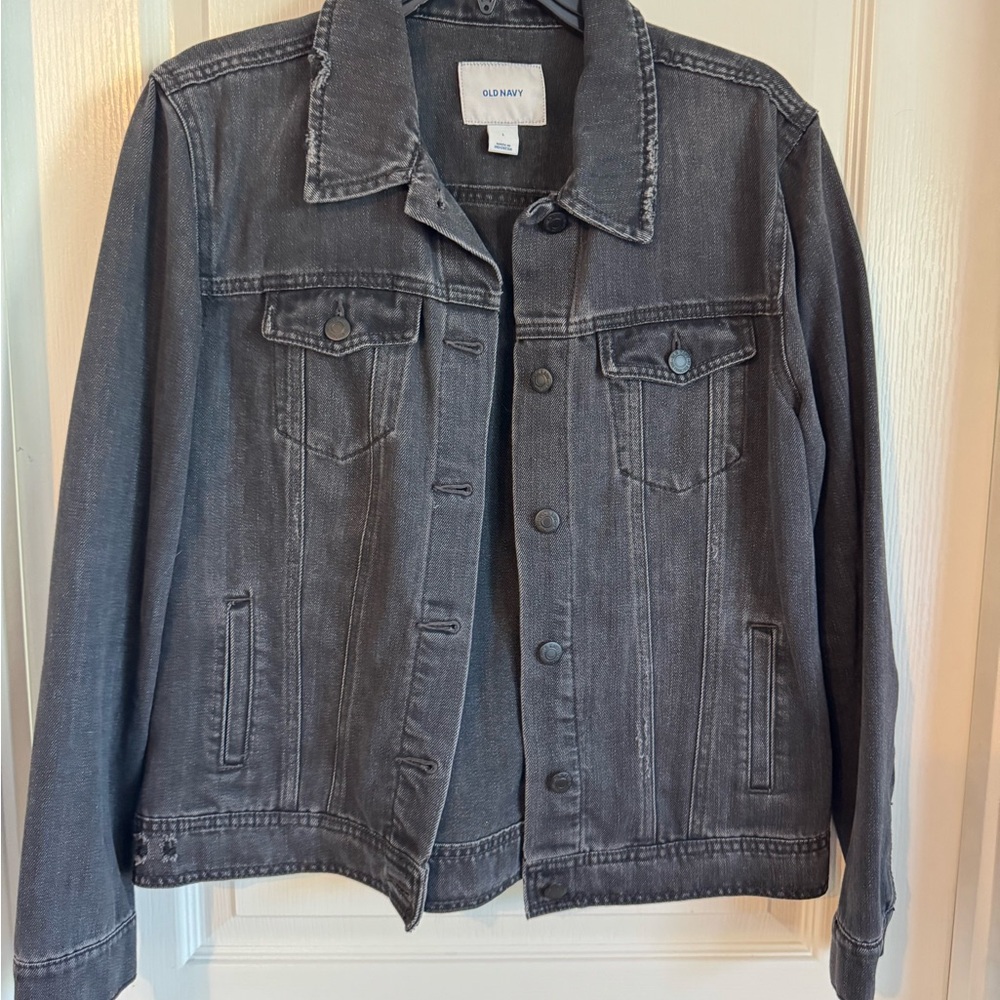 Old Navy Black Denim Jacket